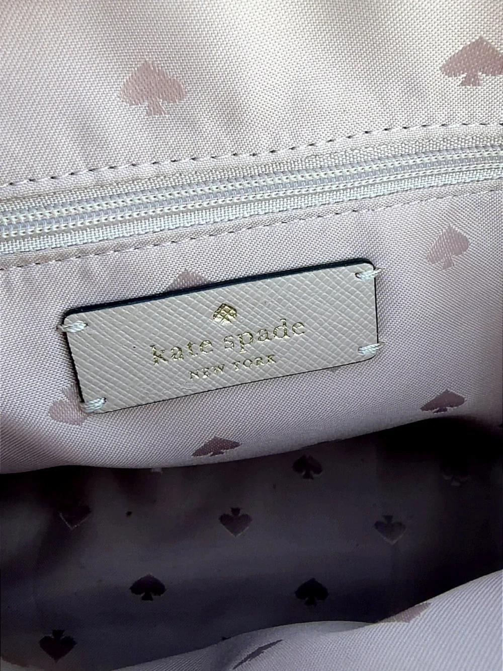 Kate Spade Cream & Black Saffiano Leather Crossbody Bag + Matching Zip Walle